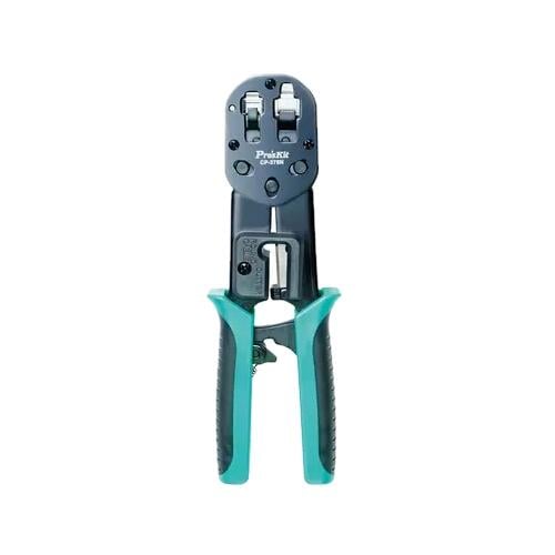 Кримпер для обжима кабелей Pro'sKit CP-376N для RJ45 RJ 11-12 под разъем Western Черный (32163644)