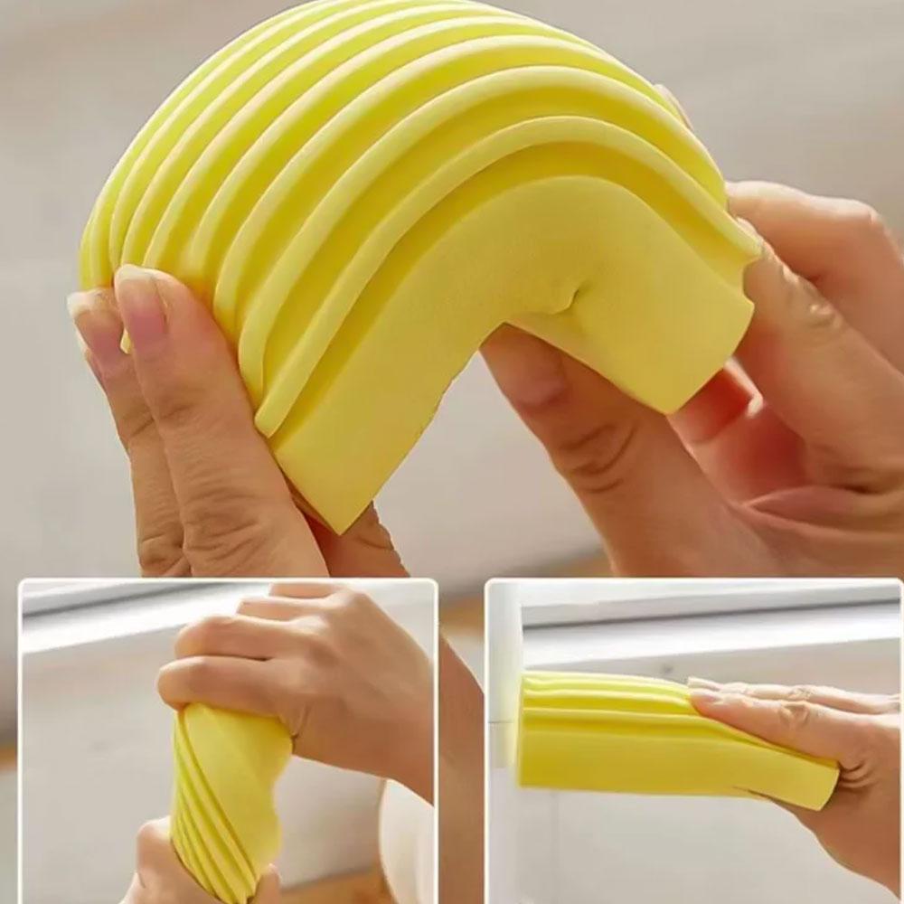 Губка для сухой и влажной уборки Желтый (IY0039_1) - фото 3 Губка для сухой и влажной уборки Желтый (IY0039_1) - фото 3