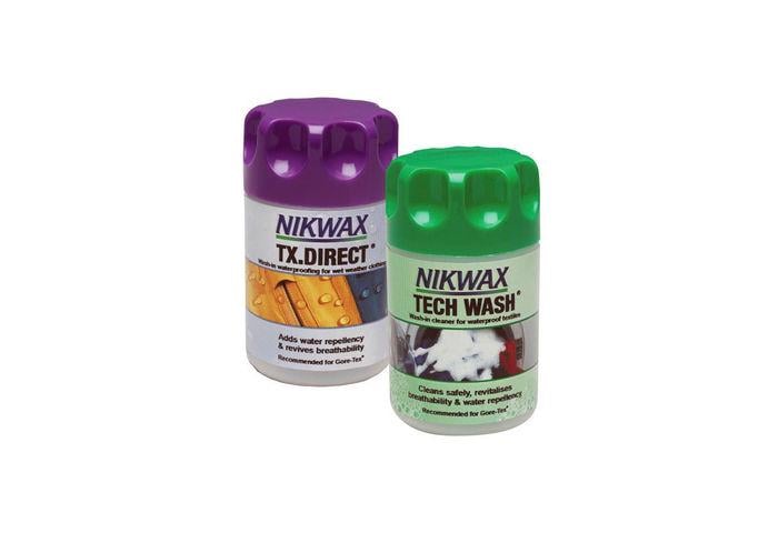 Набір Nikwax Twin Pack Tech Wash 150ml + TX Direct 100ml (NIK-TW150TX100ML) Набір Nikwax Twin Pack Tech Wash 150ml + TX Direct 100ml (NIK-TW150TX100ML)