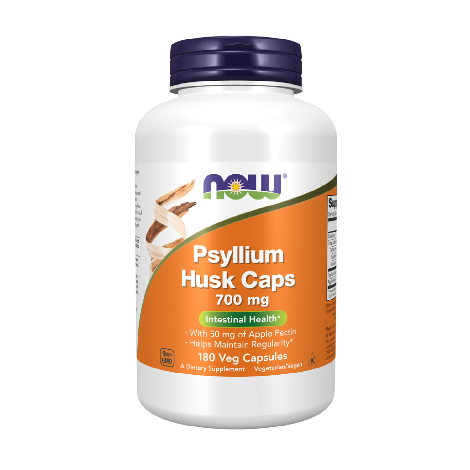 Диетическая добавка Now Foods Psyllium Husk Caps 700 mg 180 капсул (CO002815)