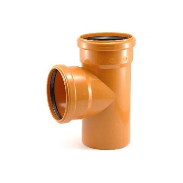 Тройник наружной канализации Magnaplast KG 200x200 мм 87° (21390)