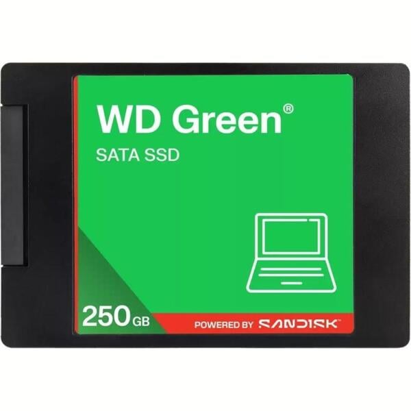 SSD-накопичувач Western Digital Green 250Gb SATA3 2,5" 3D TLC (WDS250G5G0A)