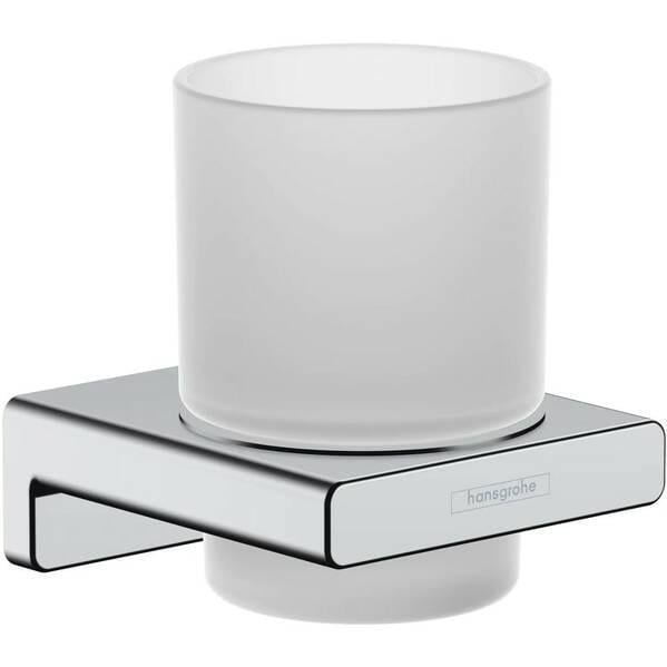 Склянка Hansgrohe AddStoris 41749000 з тримачем Хром