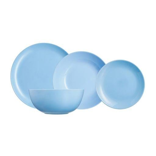 Сервіз столовий Luminarc diwali 2961Р 19 шт. Light Blue (22-66-001725)