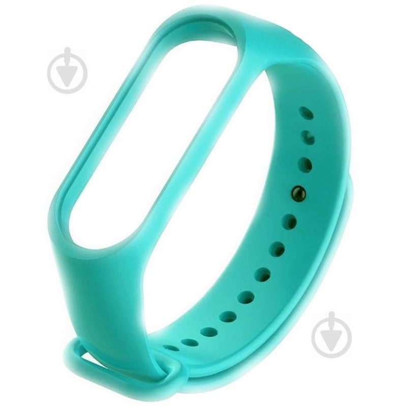 Ремешок Colored Strap для Xiaomi Mi Band 3 / 4 Бирюзовый Ремешок Colored Strap для Xiaomi Mi Band 3 / 4 Бирюзовый