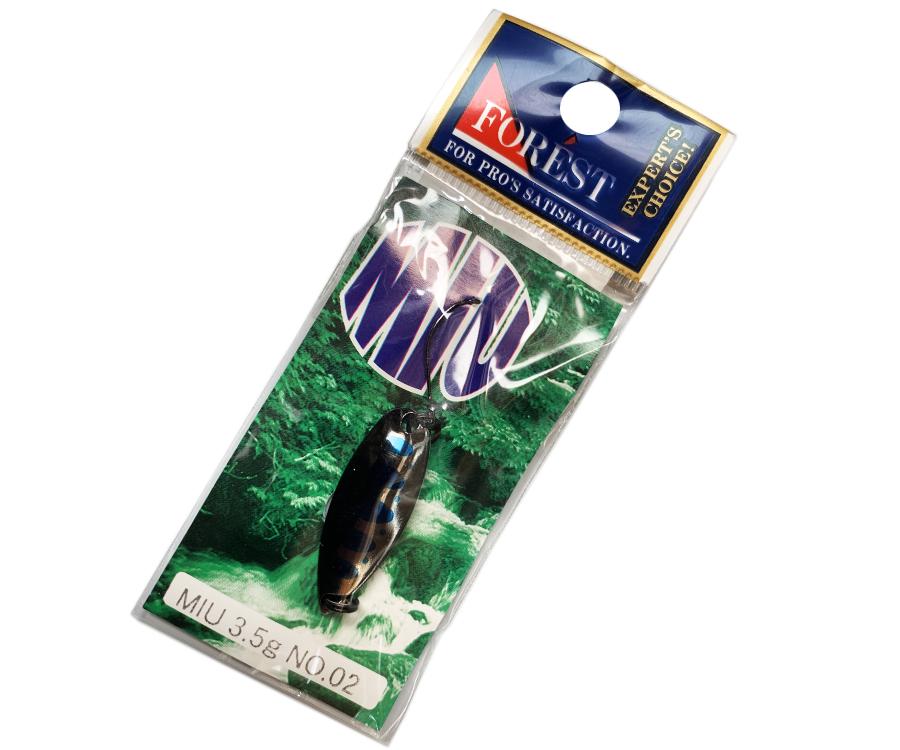 Блесна колеблющаяся Forest Miu Native 3,5 г №02 (9101) Блесна колеблющаяся Forest Miu Native 3,5 г №02 (9101)