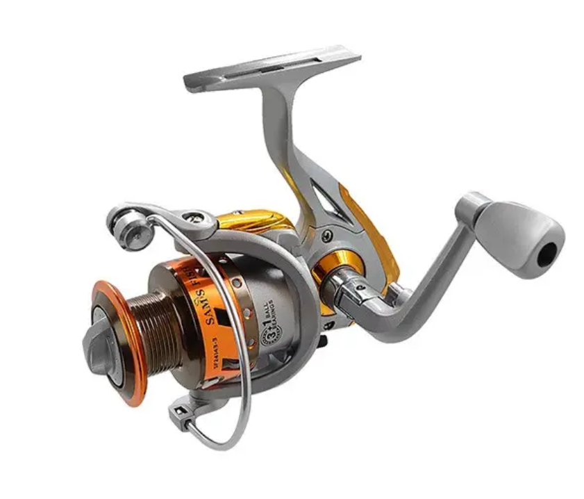 Котушка риболовна Sams Fish 4000 3+1bb алюмінієва шпуля Grey (SF24143-4) Котушка риболовна Sams Fish 4000 3+1bb алюмінієва шпуля Grey (SF24143-4)