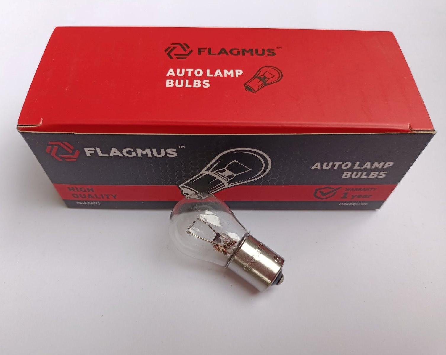 Автомобільна лампа стопів/поворотів FLAGMUS 12V 21W 1 контакт