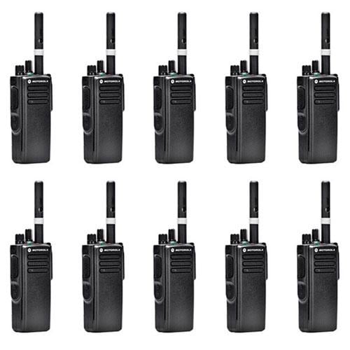 Комплект рацій Motorola DP4400e VHF AES-256 шифрування 10 шт. - фото 2