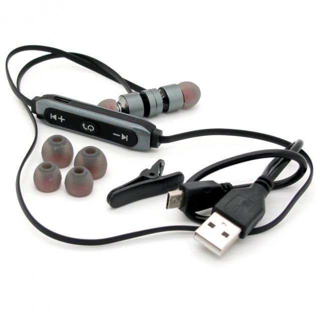 Навушники Walker WBT-11 Bluetooth Grey