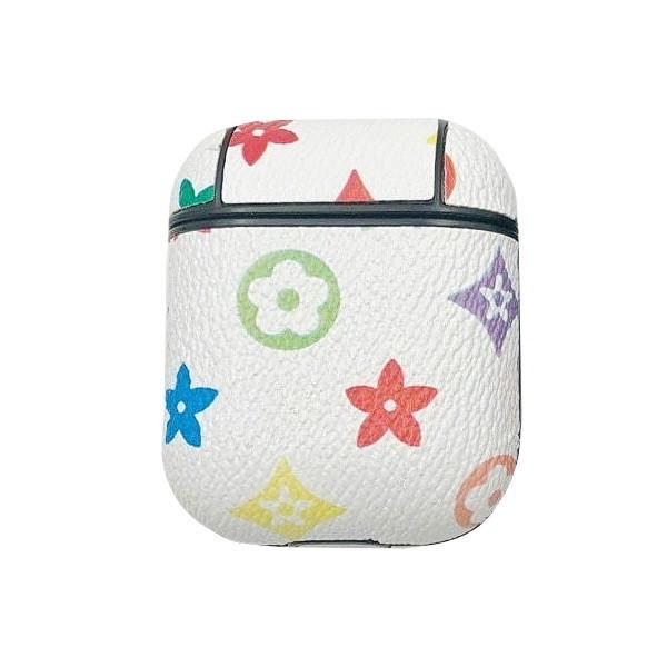 Чехол для наушников Oloka AirPods premium stars силиконовый с карабином White