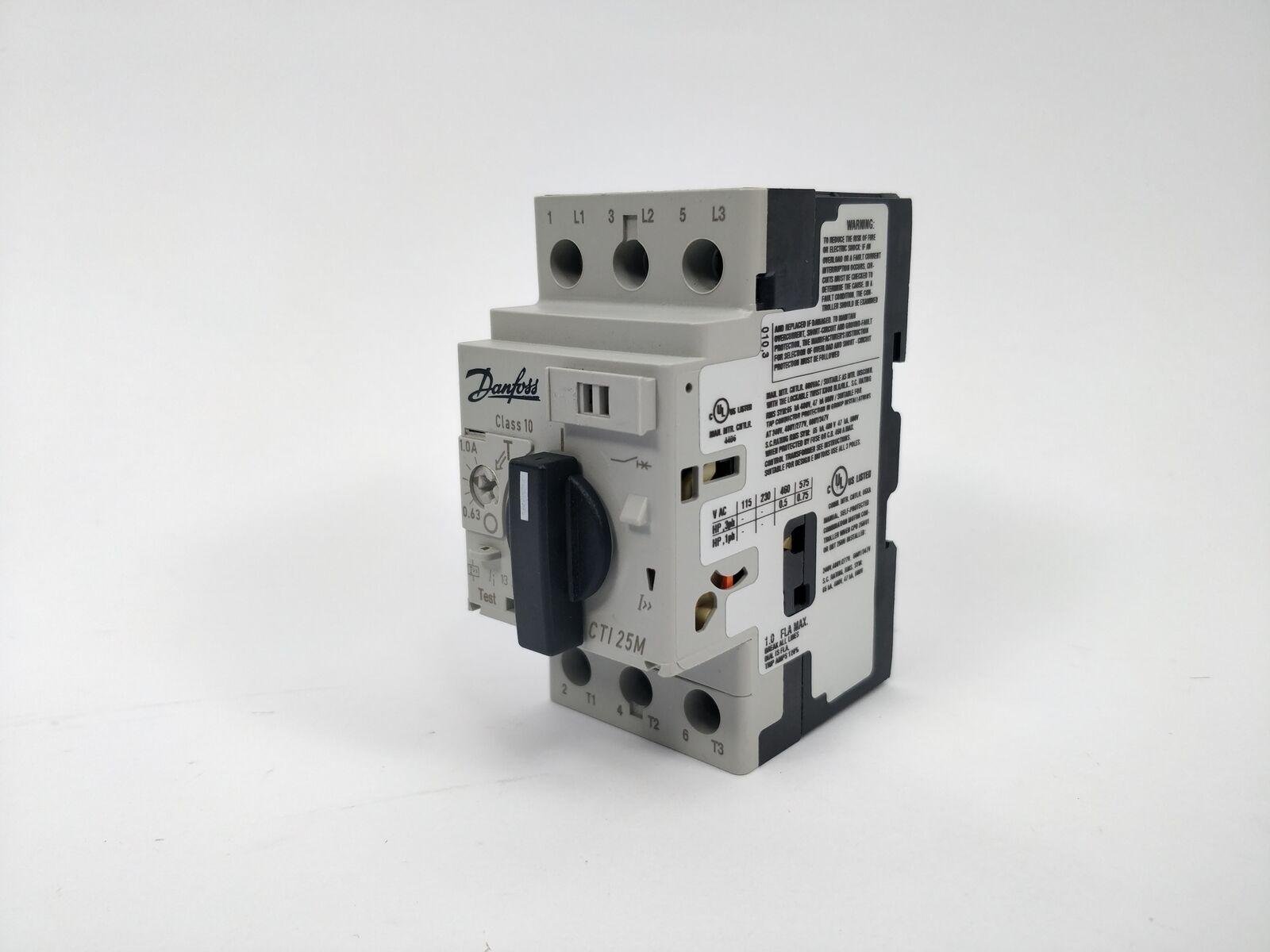 Вимикач двигуна Danfoss CTI25M 047B3145 автоматичний (047B3145)