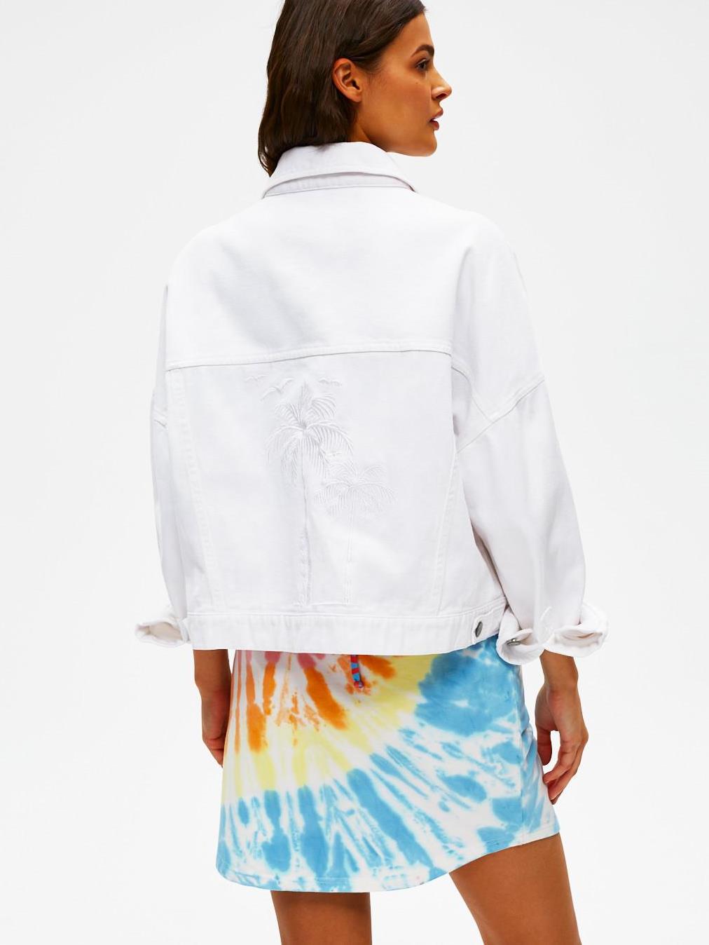 Куртка женская джинсовая Diverse CLTN NAMIBI XS/S Белый (5902598720108) - фото 6 Куртка женская джинсовая Diverse CLTN NAMIBI XS/S Белый (5902598720108) - фото 6