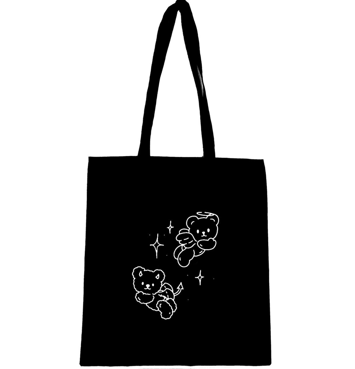 Эко-сумка с принтом Мишки (957) Эко-сумка с принтом Мишки (957)