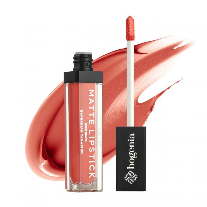 Помада губна рідка Liquid Matte Lipstick Spice Travel Bogenia №010 (4820249557792) - фото 1 Помада губна рідка Liquid Matte Lipstick Spice Travel Bogenia №010 (4820249557792) - фото 1