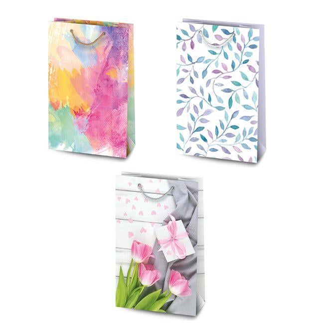 Пакет подарунковий Flora 11,1х5,4х17,3 см 10 шт. (7960)