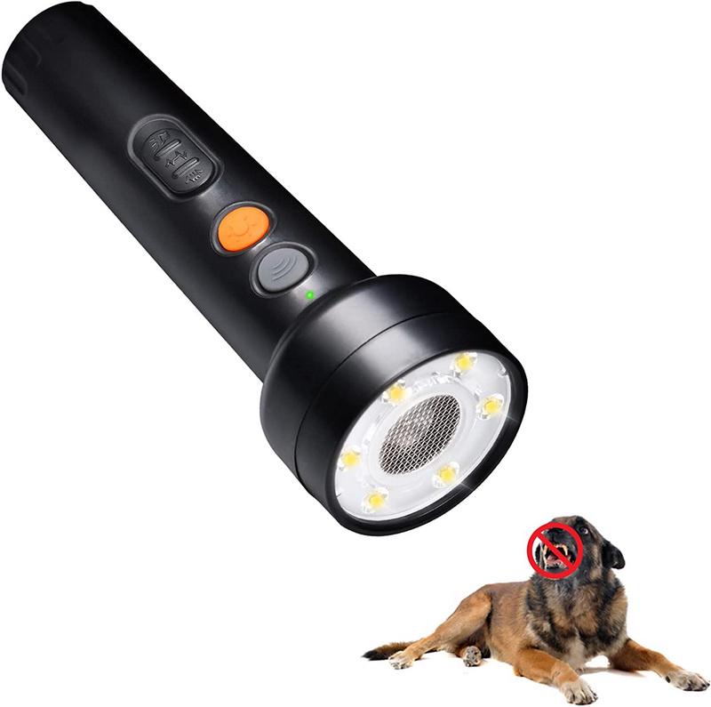 Отпугиватель ультразвуковой собак с фонарем Ultrasonic Dog Trainer (UL-70)