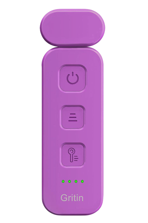 Лампа для чтения аккумуляторная Gritin 500 mAh до 80 г Dark Purple (G1313)