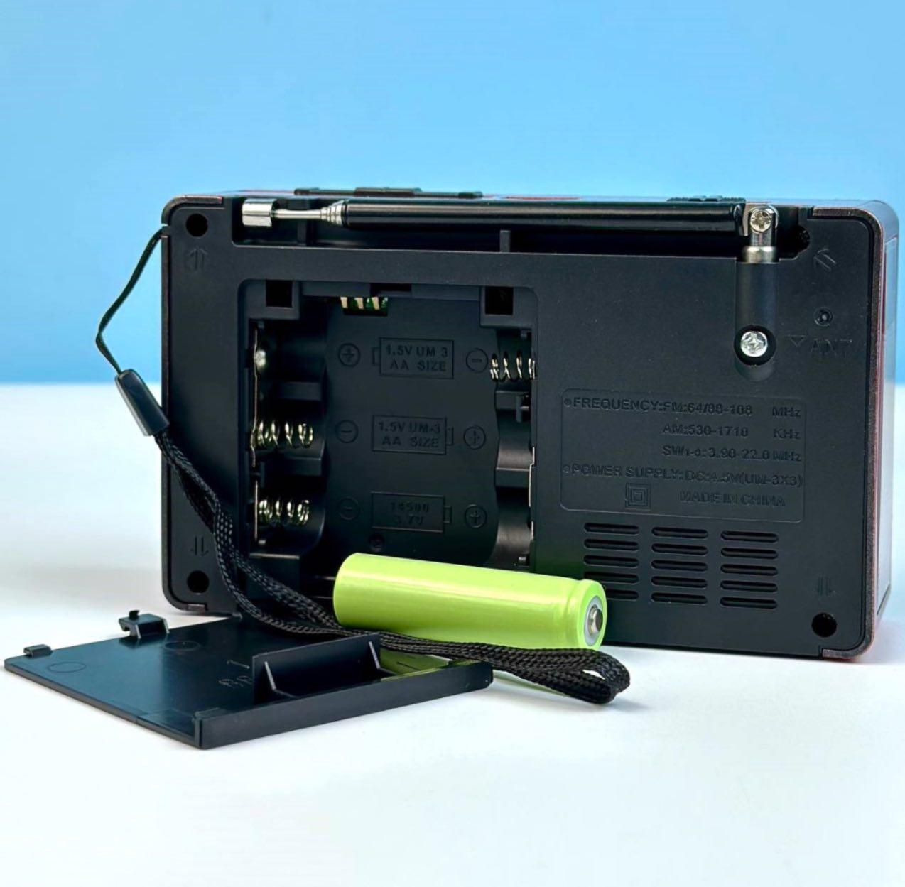 Радіоприймач багатодіапазонний FM/AM/SW Golon RX-8866 MP3-плеєр/TF/USB (8866) - фото 5