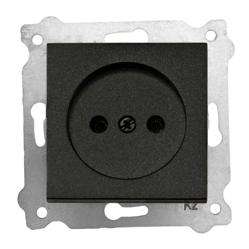 Механизм розетки врезной EXEN Черный