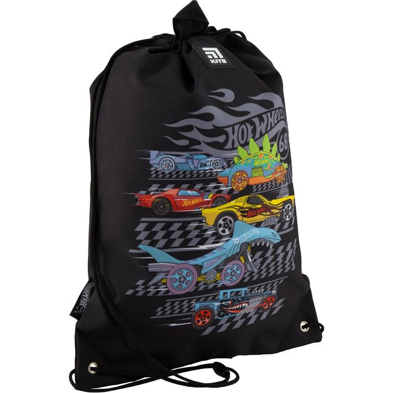 Сумка для обуви KITE Hot Wheels 46x33 см Черный (HW20-600M-1)