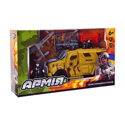 Дитячий військова техніка Iblock BL2311 Армія з фігурками та зброєю