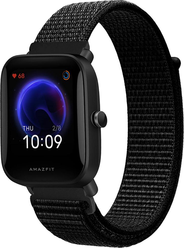 Ремешок нейлоновый Sport Loop для Amazfit Bip U Pro Black (23903-2B)