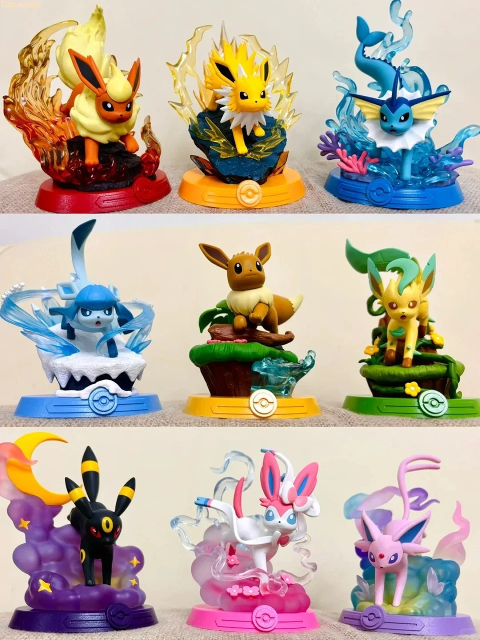 Фигурка аниме Pokemon Adventure Eevee Series Figures Blind Box 10-15 см (34986606)
