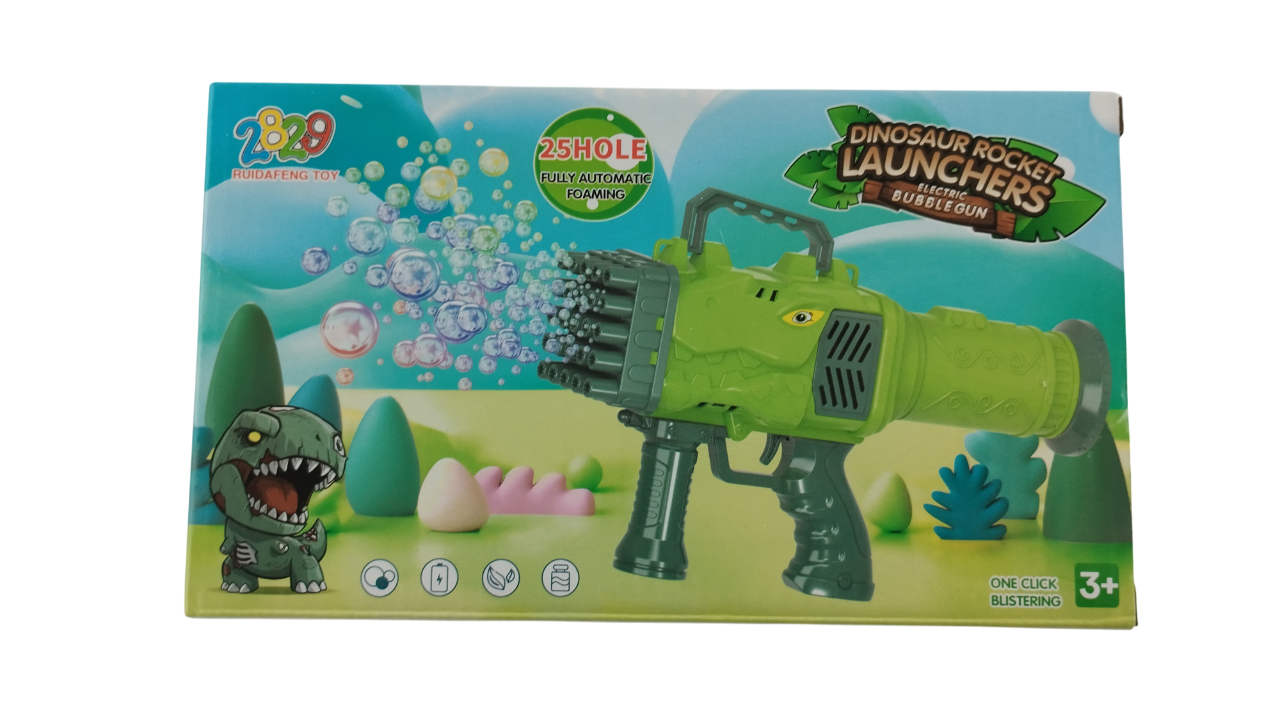 Пистолет-генератор с мыльными пузырями (000023)