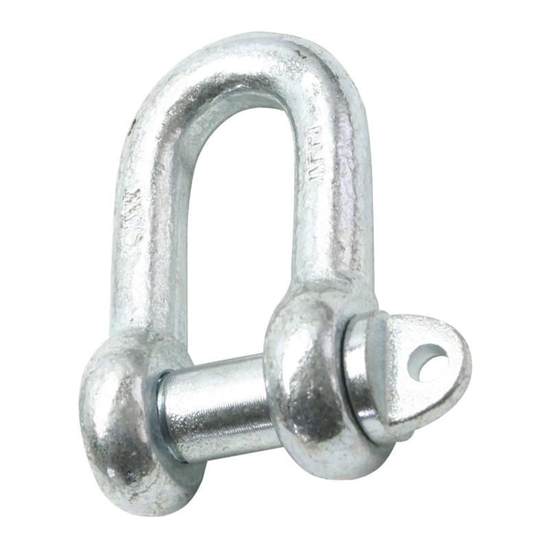 Карабин Metalvis DIN 82101 М8 U-образный цинк 5 шт. Белый (3KR20U000003KR0080)