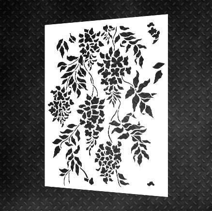 Трафарет многоразовый DFA Природа 13 для штукатурки и краски (P00013)