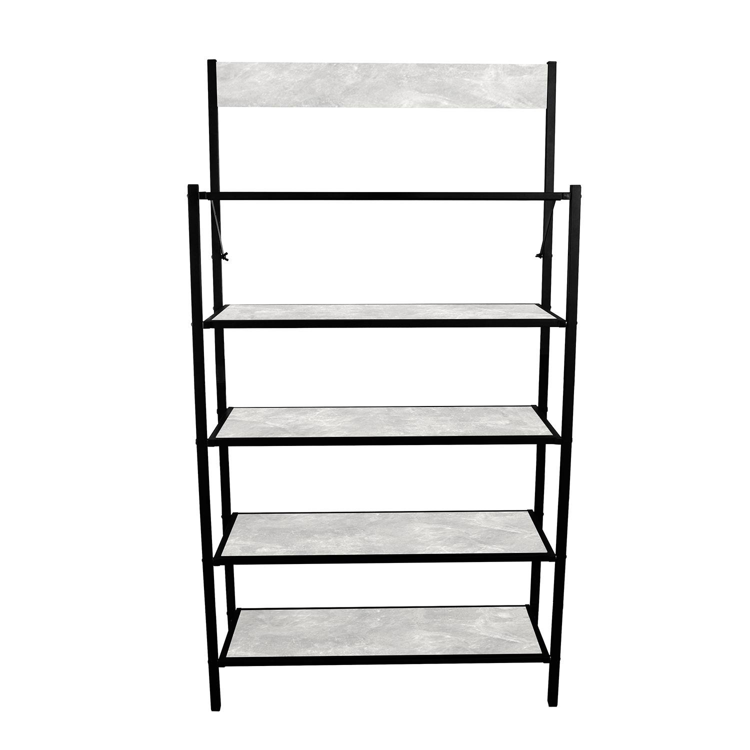 Стеллаж-полка для цветов Knap Knap Breto-5 раскладная универсальная Ателье светлый (S213051810)