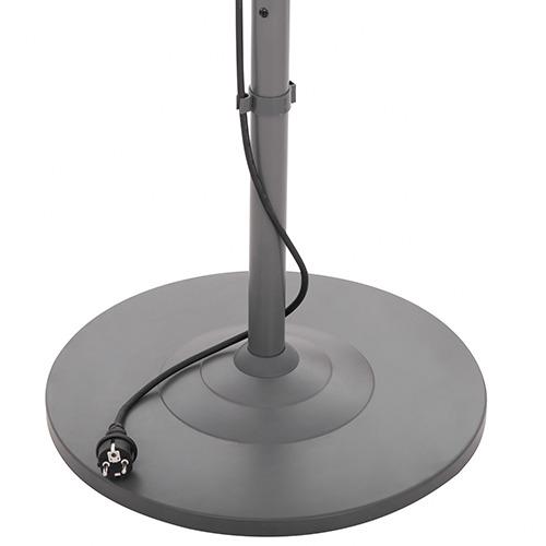 Обогреватель уличный кварцевый для террасы/патио на штативе 2000 Вт Серый - фото 6 Обогреватель уличный кварцевый для террасы/патио на штативе 2000 Вт Серый - фото 6