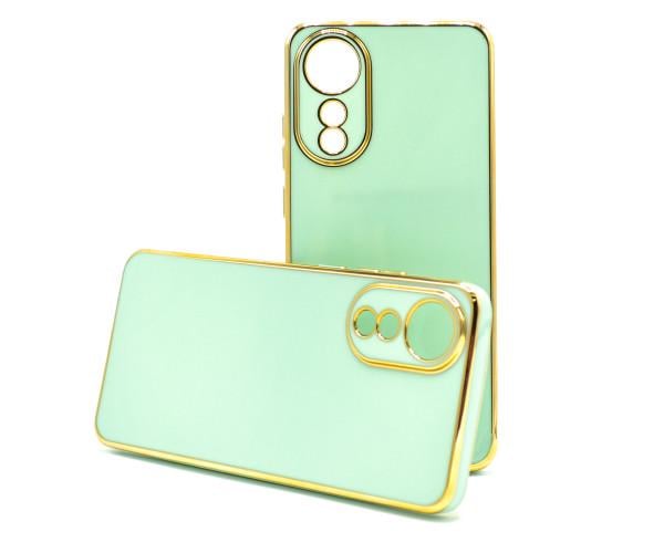 Чохол накладка Silicone Adds 6D для Oppo A78 4G Бірюзовий