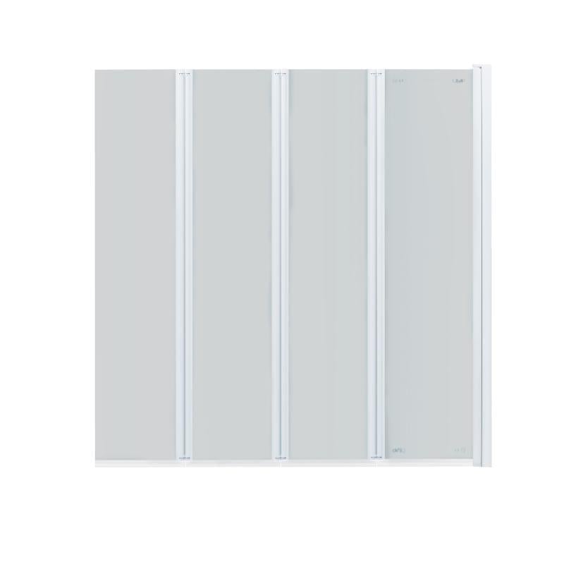 Штора на ванну Q-tap Gemini стекло Pear 6 мм (WHI401314RP6)