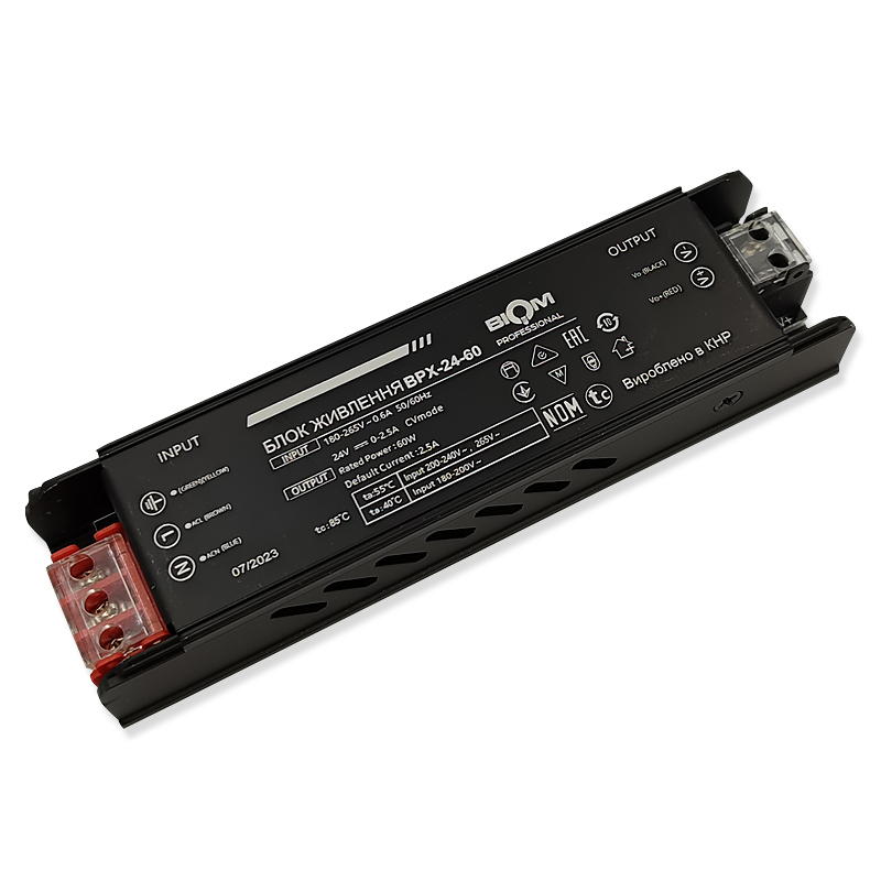 Блок живлення Biom Professional DC24 60 W BPX-24-60 2,5 А