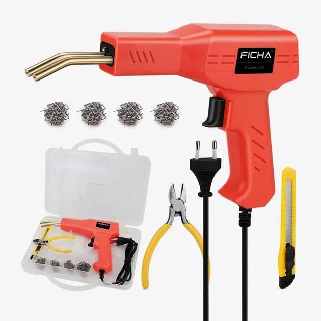 Термостеплер для ремонта пластика h50 220В 50 Вт Красный (2274367389)