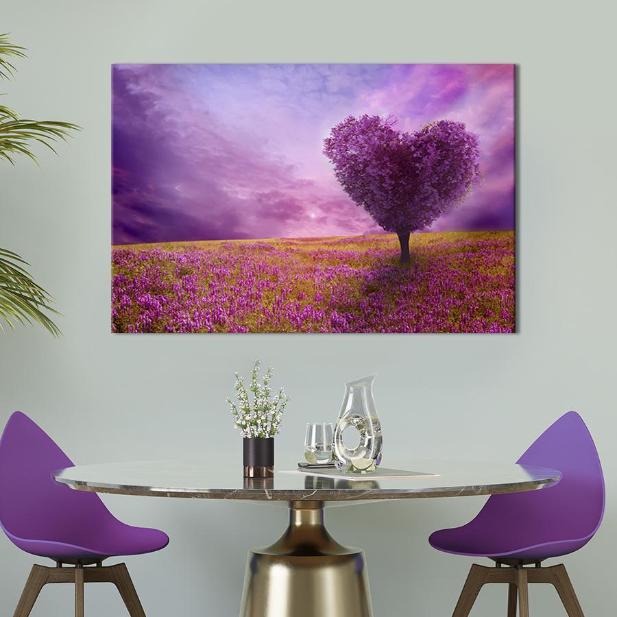 Картина на холсте Любовное дерево 51x34 см (579-1)