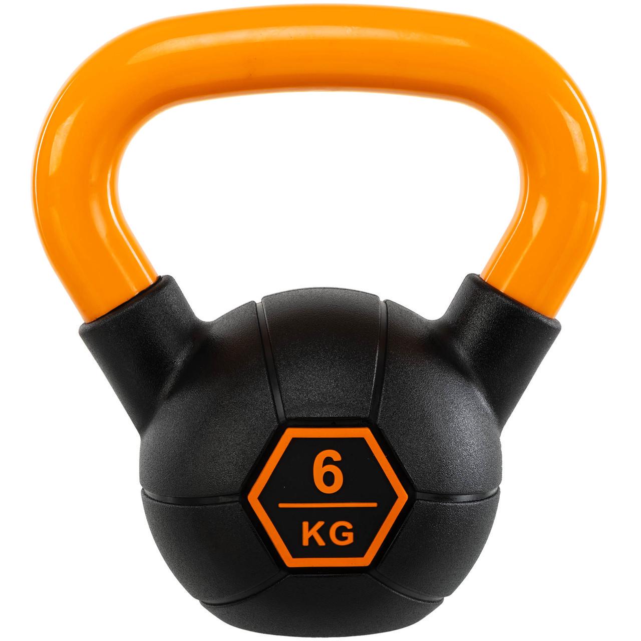 Гиря тренировочная цельная kettlebell LiveUp UAZE5336-6 Urethane competition 6 кг (2532856125)