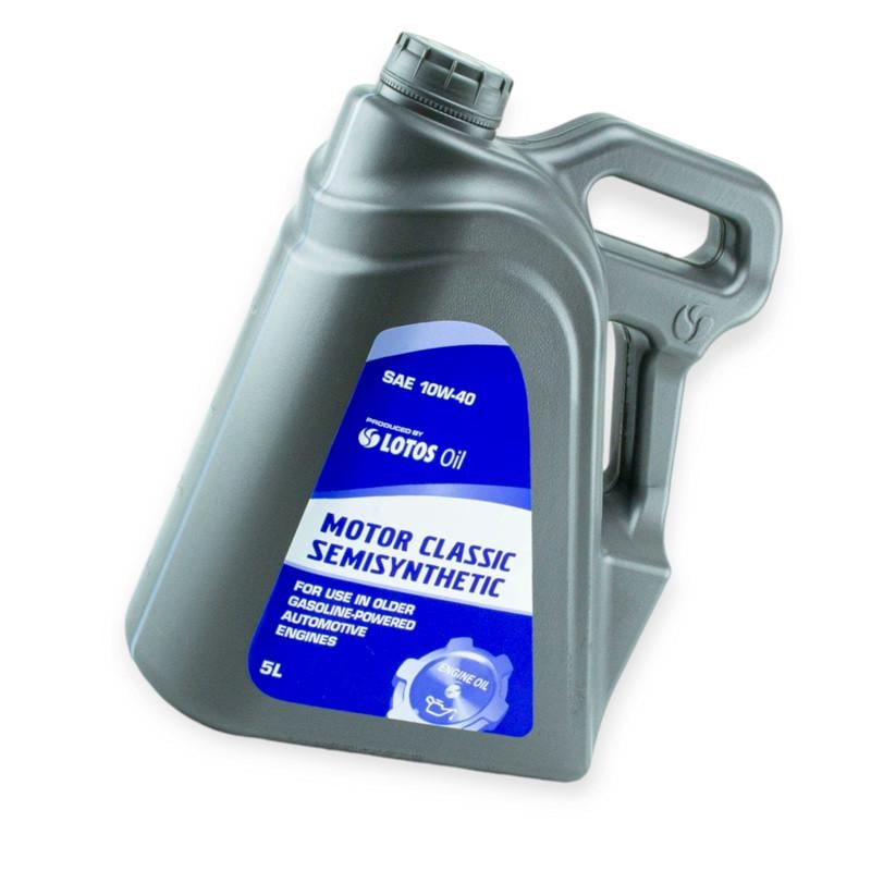 Масло моторное Lotos 10W-40 Motor Classic Semisynthetic SG/CE/A3/B4 5 л (2684193124) Масло моторное Lotos 10W-40 Motor Classic Semisynthetic SG/CE/A3/B4 5 л (2684193124)