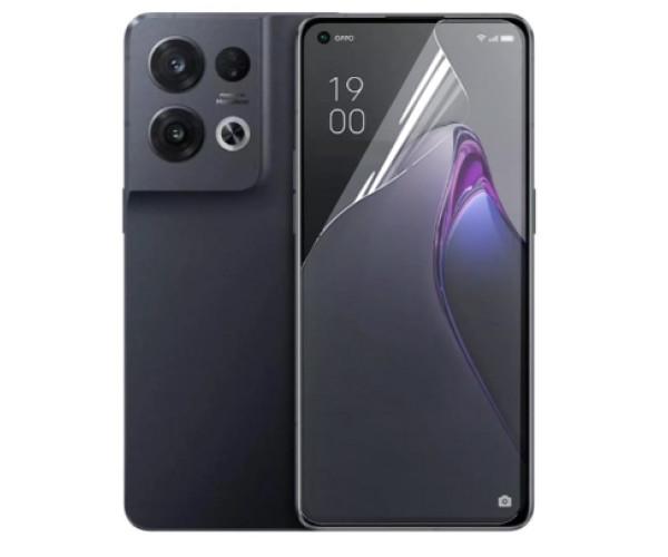Противоударная гидрогелевая пленка Hydrogel Film для Oppo Reno8, Transparent