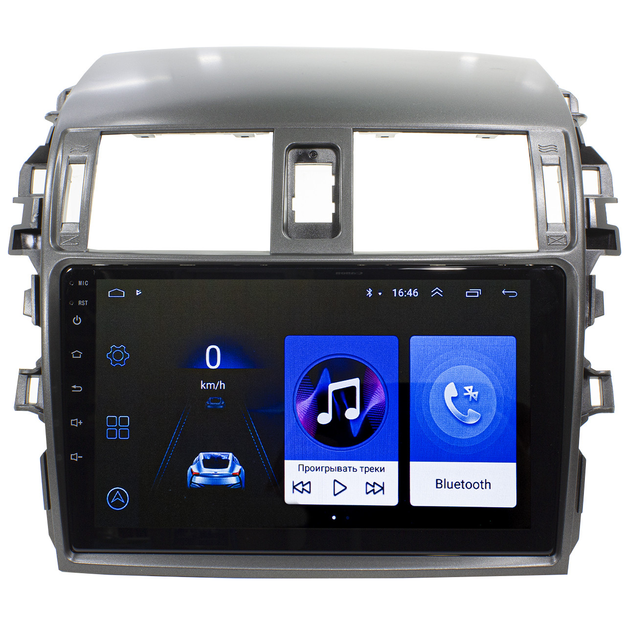 Штатная автомобильная магнитола Lesko для Toyota Corolla (2009-2013 г.) 9" 1/16GB GPS