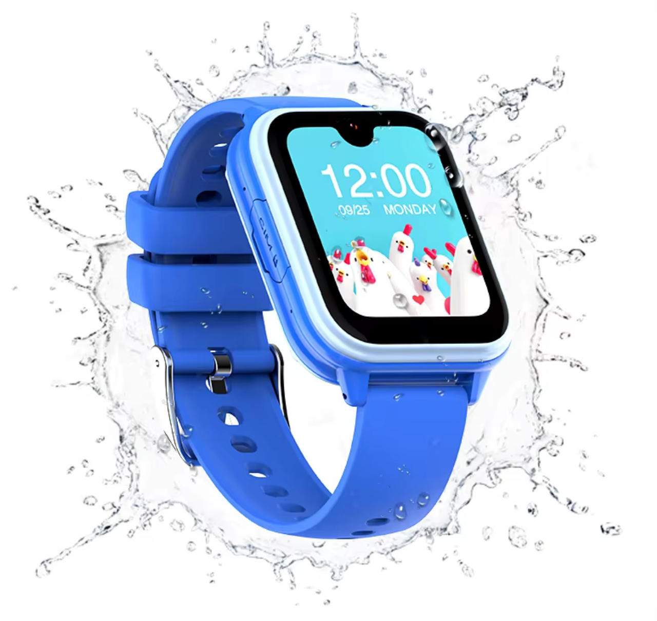Смарт-годинник з GPS для дітей Wonlex KT33 Amoled 8GB Blue — фото 6