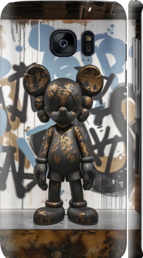 Чехол на Samsung Galaxy S7 Edge G935F Bronze kaws v2 (6098m-257-42517)