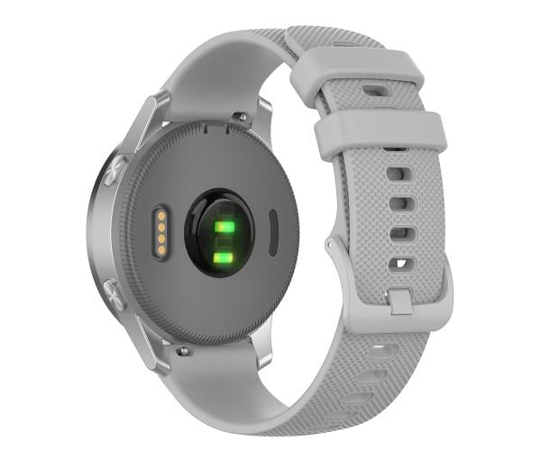 Ремешок силиконовый Solid Spraying для Garmin Vivoactive 4/Epix Pro Gen 2 47 мм/Gen 2 51/22 мм Серый