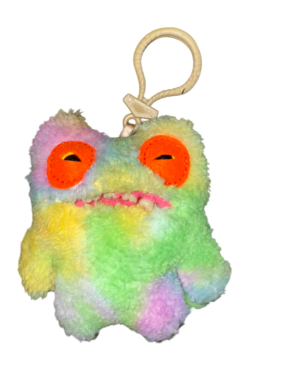 Игрушка мягкая монстрик Fuggler с зубами Разноцветный