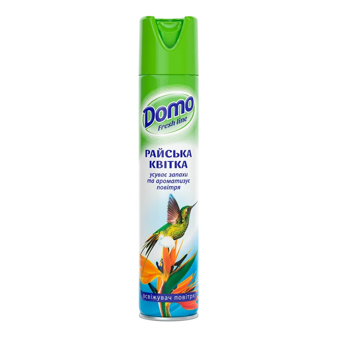 Освежитель воздуха Domo Райский цветок 300 мл Освежитель воздуха Domo Райский цветок 300 мл