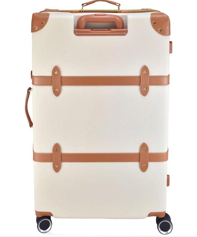 Валіза SEMI LINE T5670-4 28" L Ecru/Brown (52978) - фото 4 Валіза SEMI LINE T5670-4 28" L Ecru/Brown (52978) - фото 4