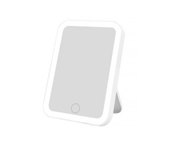 Зеркало с подставкой для макияжа Белый (1483)