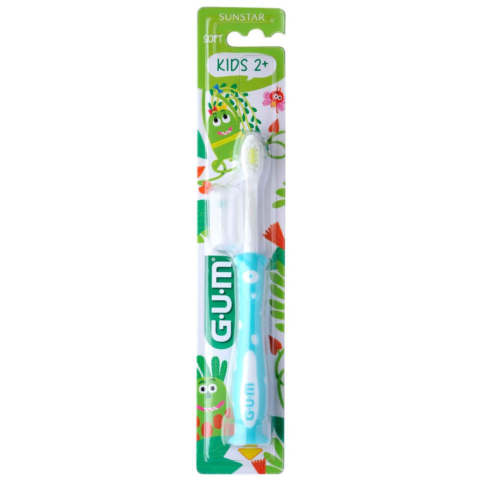 Зубная щетка детская GUM Kids от 3 до 6 лет Голубой (7037)